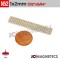 100pcs 1mm x 2mm 1/32in x 5/64in N52 Discs Cylinder Rare Earth Neodymium Magnets 1x2mm