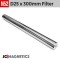 D25mm x 300mm Stainless Steel 316 Magnetic Filter Bar Separator, N52 12000 Gauss, M6 Threads