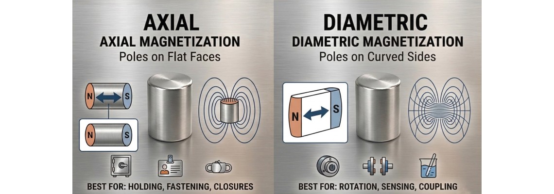 Axial vs. Diametric Neodymium Magnets: Which Do You Need?